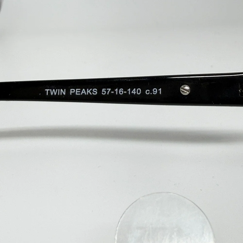 Francis Drake Twin Peaks Sunglasses Gunmetal Aviator 57-16-140 c.91‎ 21547